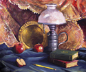 12 Lamp with Apples