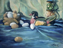 Ducks with Eggs